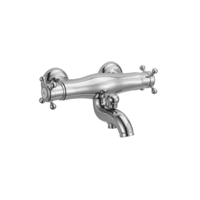Afbeelding van Huber Victorian Thermostatische Badkraan Brons VTT2701027