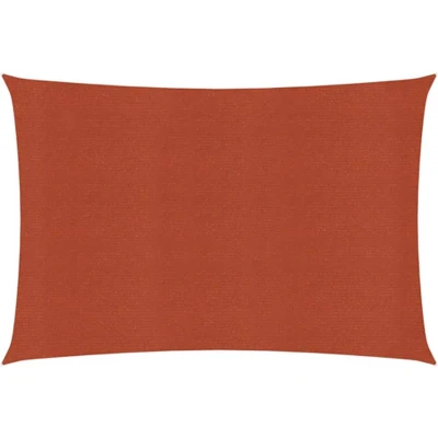Afbeelding van vidaXL Zonnezeil 160 g/m² 2x3 m HDPE terracottakleurig
