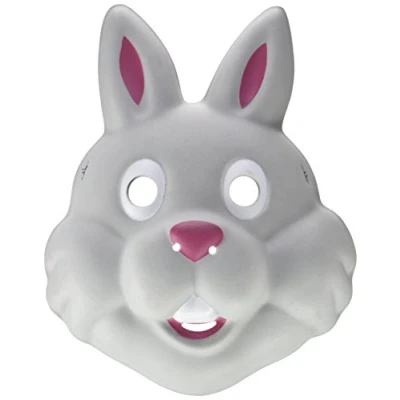 Afbeelding van Rubie &#039;s Masker Bunny, eenheidsmaat (S5096)