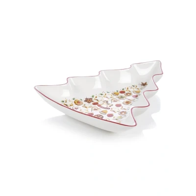 Afbeelding van Villeroy &amp; Boch Schaal kerstboom, groot Winter Bakery Delight