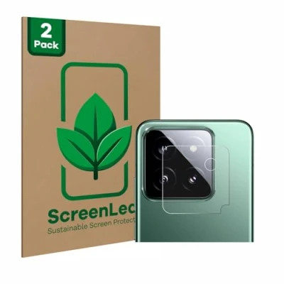 Afbeelding van ScreenLeaf Screenprotector voor Xiaomi 14 (ALLEEN Camera Lens) Duurzame schermbescherming Folie Beschermfolie transparant (2 Stuks)