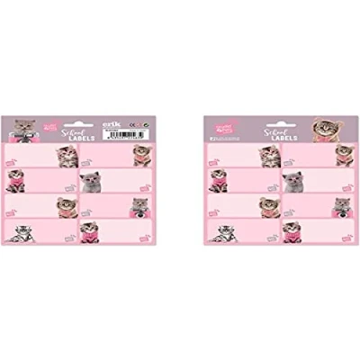 Afbeelding van Erik® Etiketten Studio Pets Cats 16 Zelfklevende Stickers