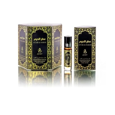 Afbeelding van AYAT PERFUMES 6 x ml Geurolie voor mannen en vrouwen Langdurig comfortabel (Attar Al Ahram)