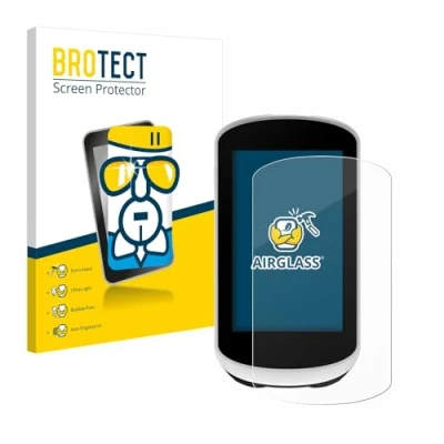Afbeelding van BROTECT Glas Screen Protector voor Garmin Edge Explore 2 Schermbeschermer [9H Hardheid, Beschermglas Folie niet Gehard Glas]