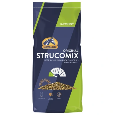 Afbeelding van Cavalor Strucomix Original Paardenvoer 15 kg Harmony