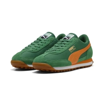 Afbeelding van Puma EASY Rider Vintage Sneakers laag, Maat: 43, Archive green rickie orange Leer en textiel