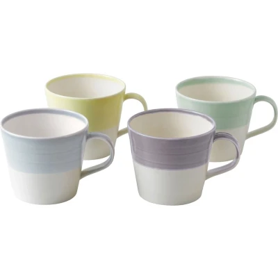 Afbeelding van Royal Doulton Mokken 1815 Light Colours 400 ml 4 Stuks