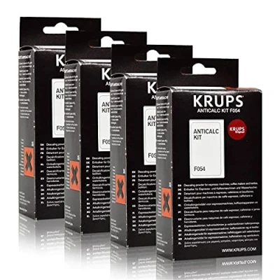 Afbeelding van Krups Anticalc Kit* F054 Ontkalker, kalkreiniger, kalkverwijderaar, verpakking van 4 stuks