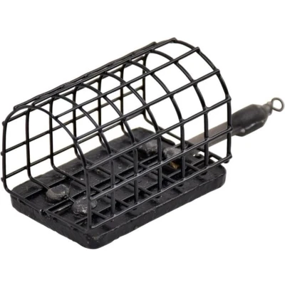 Afbeelding van Garbolino Flat Oval Feeder Metal Open Ends Maat : Small 20g