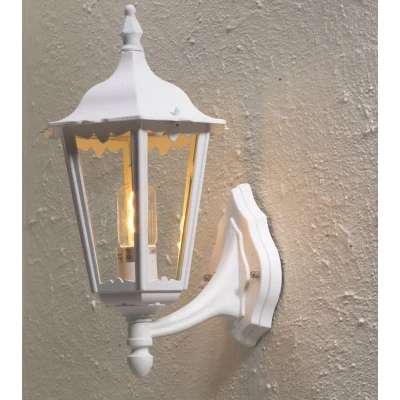 Afbeelding van Konstsmide Firenze 7213 250 Buitenlamp (wand) Spaarlamp, LED E27 100 W Wit