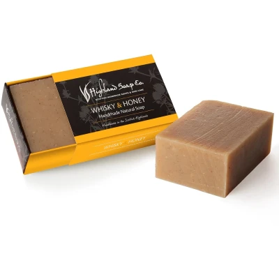 Afbeelding van Whisky &amp; Honey Warm Zoet Ambachtelijke Zeep 190g
