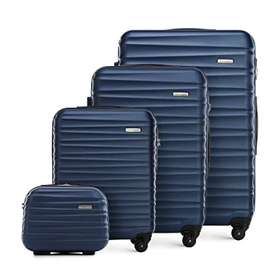 Afbeelding van Wittchen Groove LINE Collection SET Kofferset, Maat: One Size, Dark blue