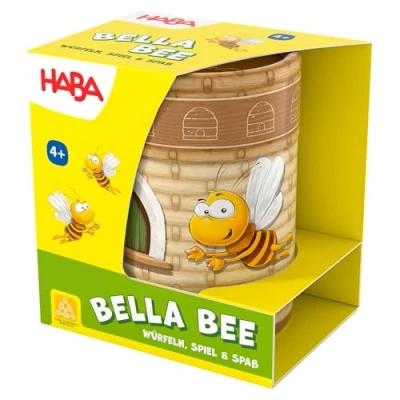 Afbeelding van Haba !!! Jeu Gobelet à dés Bella Bee (Frans) = Duits 2010885001 Nederlands 2010885004.