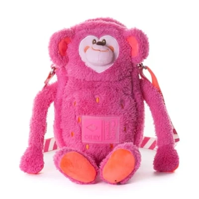 Afbeelding van Oilily Monkey Shoulder Bag Fuchsia One size