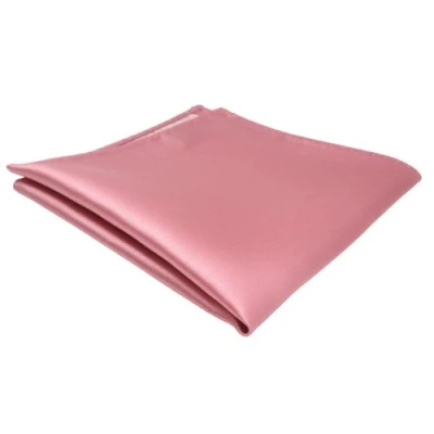 Afbeelding van TigerTie Designer pochet in effen cavalierdoek grootte 30 x cm, roze, lichtroze, oudroze, Einstecktuchgröße: ca. Länge Breite cm