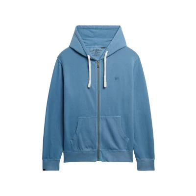 Afbeelding van Superdry Vest Classic Essential Ziphood M2014170a Wedgewood Blue Mannen Maat S