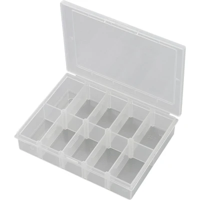 Afbeelding van TRU COMPONENTS EKB 203 Assortimentsdoos (l x b h) 139 95 25 mm Aantal vakken: 10 Variabele onderverdeling Inhoud 1 stuk(s)