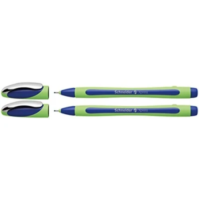 Afbeelding van 5x Fineliner Schneider Xpress 0,8mm 2 stuks op blister blauw