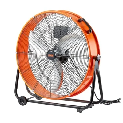Afbeelding van VEVOR trommelventilator vloerventilator staande ventilator 3 snelheden 145W incl. timer