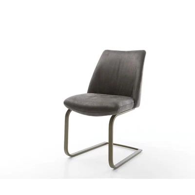 Afbeelding van sledemodel Elso Flex vlak afwerking met titaniumeffect antraciet vintage pocketveer kern