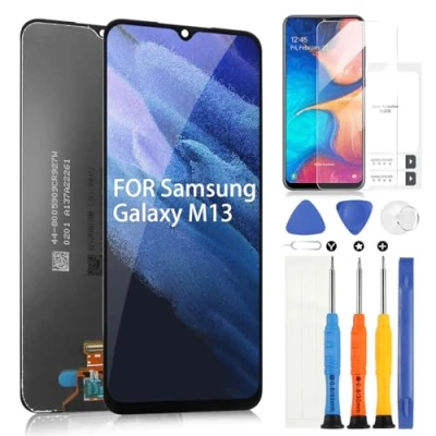 Afbeelding van ARSSLY Lcd display voor Samsung Galaxy M13 M135F 6,6 inch beeldschermvervanging SM touchscreen digitizer montage reparatie onderdelen met gratis gereedschap