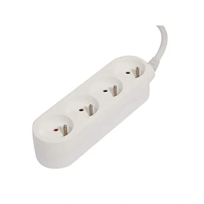 Afbeelding van Universeel Design multistekker 4 x 16a 1,5m wit 48840