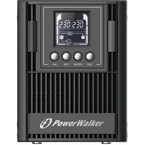 Afbeelding van PowerWalker VFI 1000 AT Dubbele conversie (online) VA 900 W 3 AC uitgang(en)