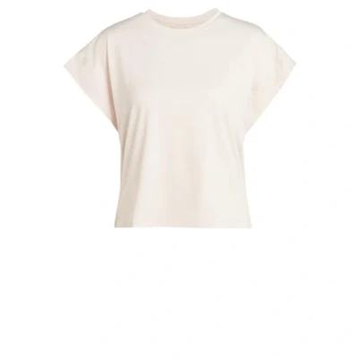 Afbeelding van adidas Performance Studio Sport Tshirt, Dames, Maat: Medium, Putty mauve grey two