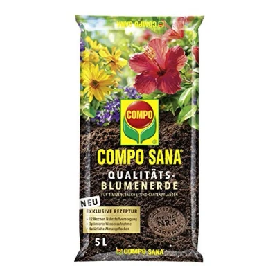 Afbeelding van COMPO SANA® kwaliteitspotgrond 5 L bruin