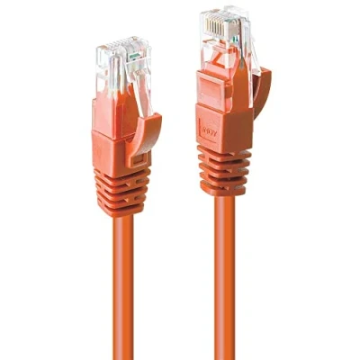 Afbeelding van LINDY 48113 RJ45 Netwerkkabel, patchkabel CAT 6 U/UTP 15.00 m Oranje 1 stuk(s)