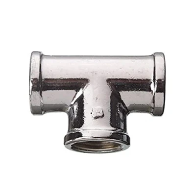 Afbeelding van Cornat chroom T stuk 3/8 inch, TEC386200 1/2 inch Innengewinde