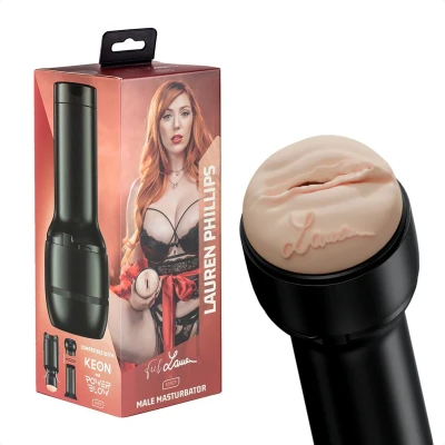 Afbeelding van Kiiroo Feel Stroker Lauren Phillips ook voor gebruik In de Keon of Powerblow Masturbator
