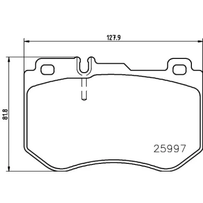 Afbeelding van Brembo Remblokset P 50 123
