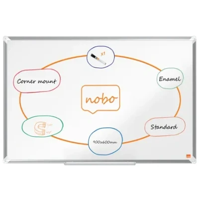 Afbeelding van Whiteboard Nobo Premium Plus 60x90cm emaille