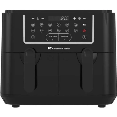 Afbeelding van Luchtfriteuse Continental Edison Zwart 2400 W 9 L