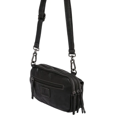 Afbeelding van SURI FREY Schoudertas Lissy Crossover Bag Black Zwart