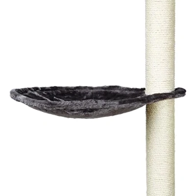 Afbeelding van Trixie Hangmand Voor Krabpalen Met Metalen Frame Kattenhangmat Ø 40 cm Grijs