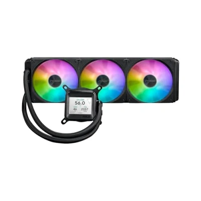 Afbeelding van ASUS Prime LC 360 ARGB LCD Processor Alles in één vloeistofkoeler 12 cm Zwart