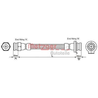Afbeelding van Remslang METZGER 4118509