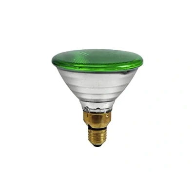 Afbeelding van Omnilux PAR 38 230V/80W E 27 FL groen lamp spot