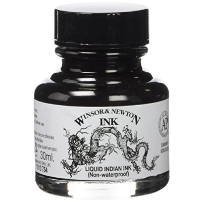 Afbeelding van Winsor &amp; Newton Ink 30ml Liquid Indian