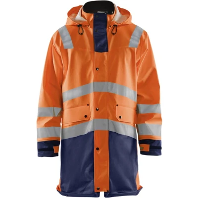 Afbeelding van Blaklader Regenjas High Vis LEVEL 3 4326 2005 Oranje/Marineblauw