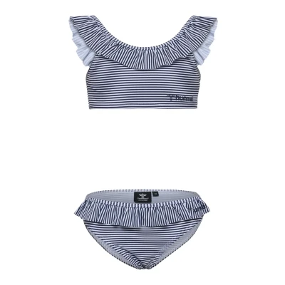 Afbeelding van Hummel Hmlfrilli SET Bikini voor kinderen, Maat: 104, Navy blazer bright white