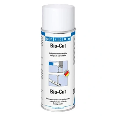 Afbeelding van WEICON Bio Cut Snijolie 400ml voor alle metalen, mineraalolievrij, biologisch afbreekbaar