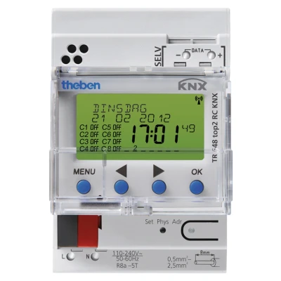 Afbeelding van Theben digitale jaarklok 8 kanaals astroprogramma impuls dcf of gps knx 6489212
