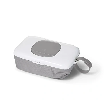 Afbeelding van OXO Tot On the Go Doekjes Dispenser met Luierzakje, Grijs
