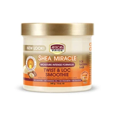 Afbeelding van African Pride Shea Butter Miracle Twist &amp; Loc Smoothie 340 gr