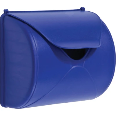 Afbeelding van AXI Brievenbus van kunststof in blauw &amp; geel Accessoire voor Speelhuis of Speeltoestel