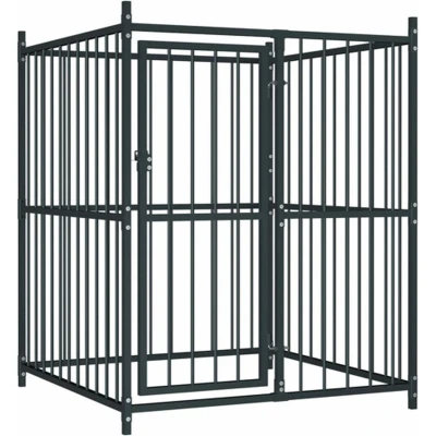 Afbeelding van vidaXL Hondenkennel voor buiten 120x120x150 cm