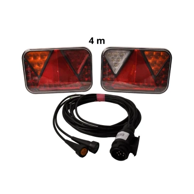 Afbeelding van Aanhangwagendirect Fristom LED verlichtingsset 4 meter 13 polig canbus